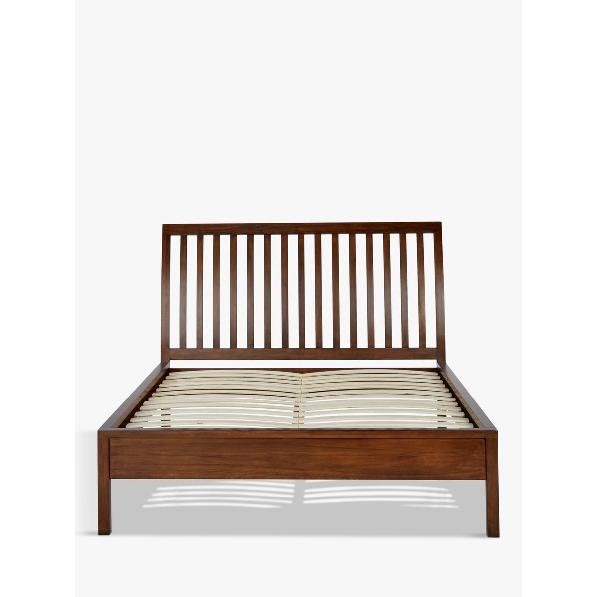 John Lewis & Partners Medan Bed Frame, Super King Size, Dark Wood – image 3