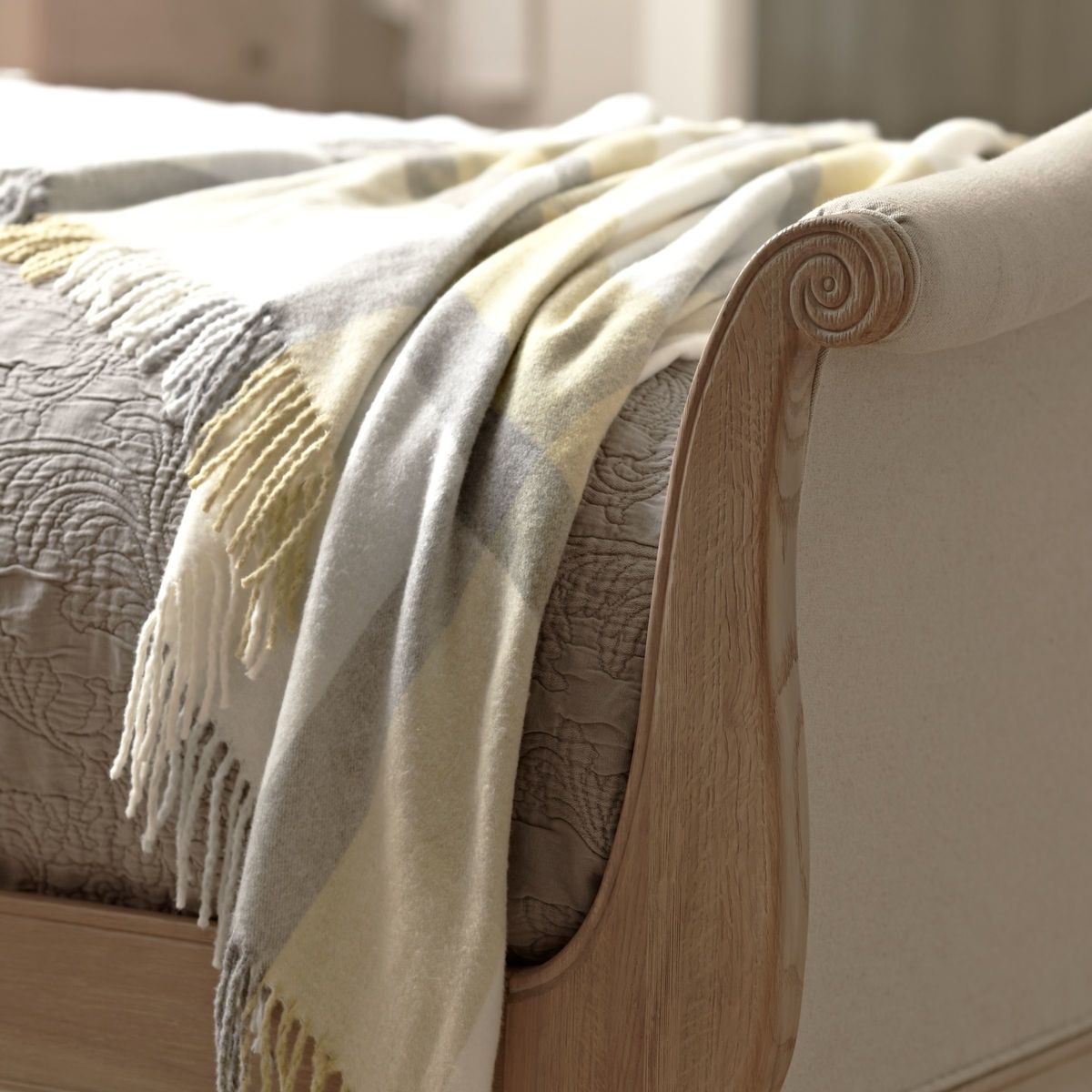 John Lewis & Partners Etienne Sleigh Bed Frame, Super King Size – image 8