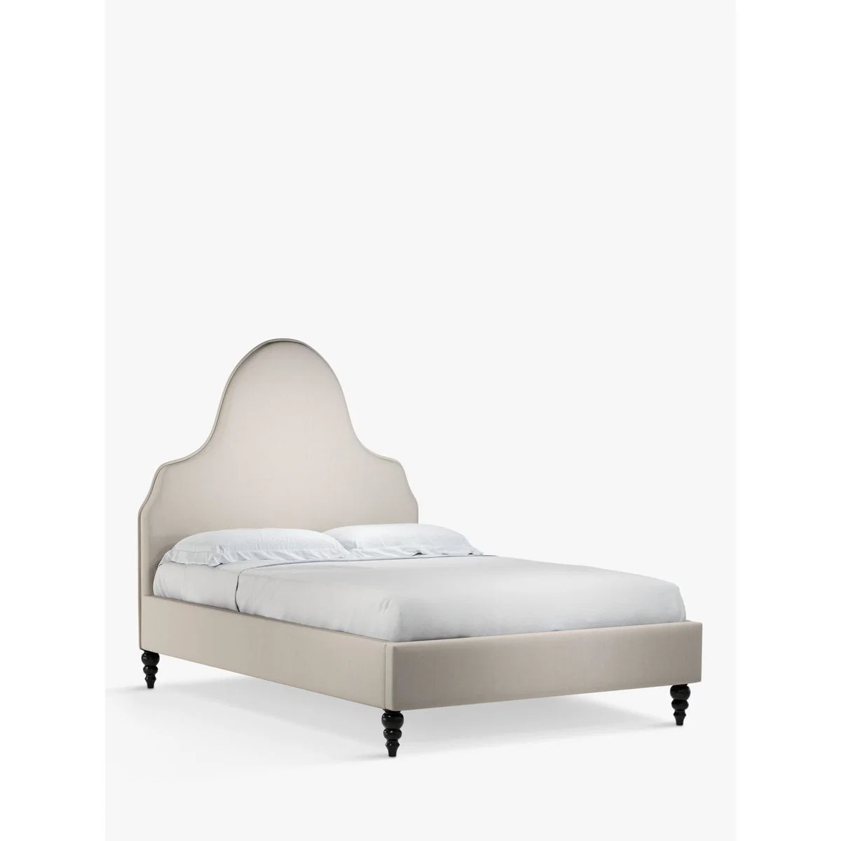 John Lewis & Partners Silhouette Upholstered Bed Frame, Double – image 1