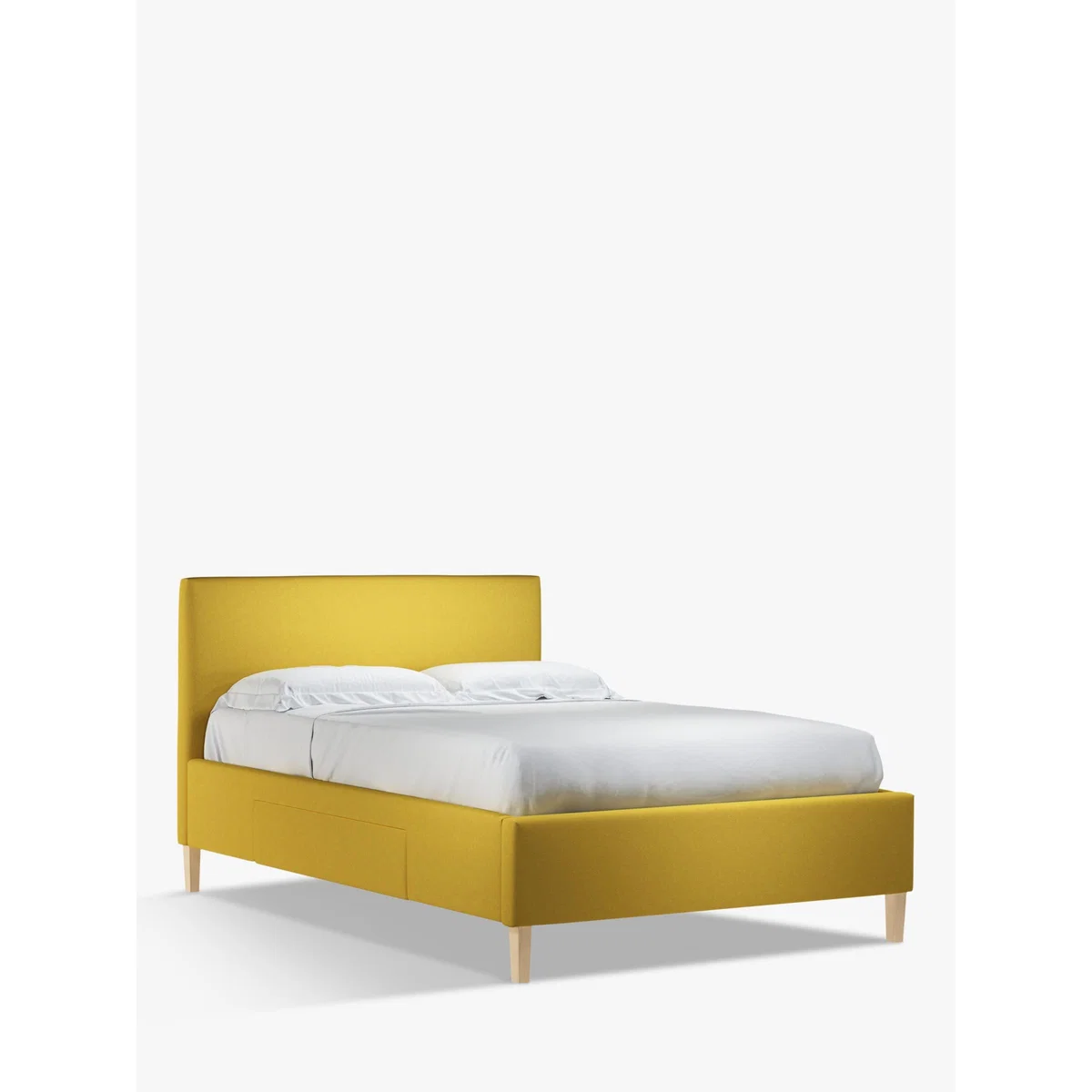 John Lewis & Partners Emily 2 Drawer Storage Upholstered Bed Frame, Double – image 1