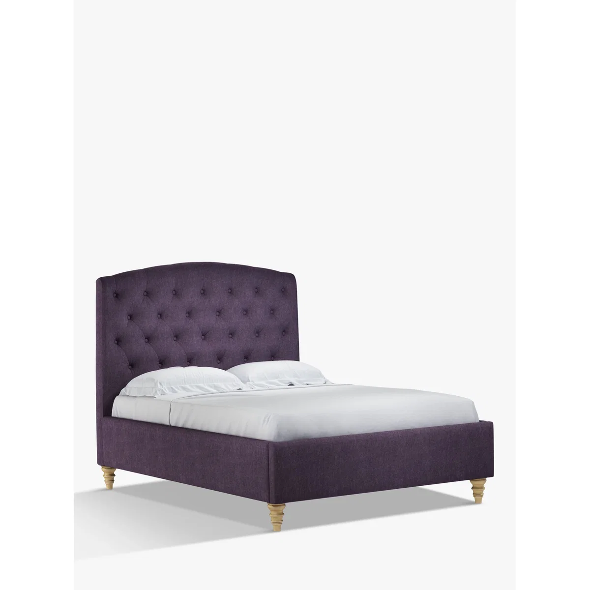 John Lewis & Partners Rouen Upholstered Bed Frame, Double – image 1