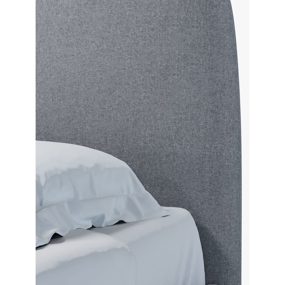 House by John Lewis Bonn Upholstered Bed Frame, Double, Saga Grey – image 4
