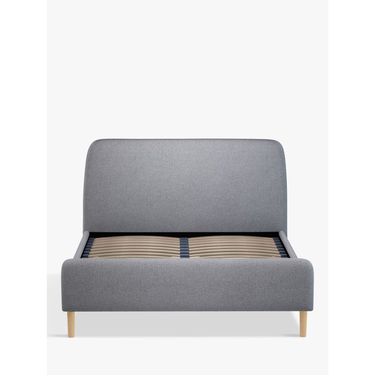 House by John Lewis Bonn Upholstered Bed Frame, Double, Saga Grey – image 5