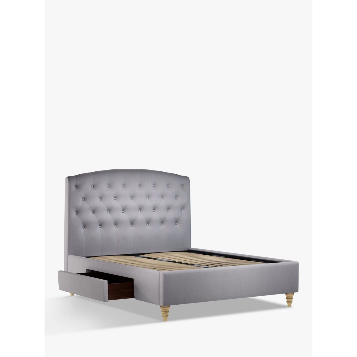 John Lewis & Partners Rouen 2 Drawer Storage Upholstered Bed Frame, King Size – image 3