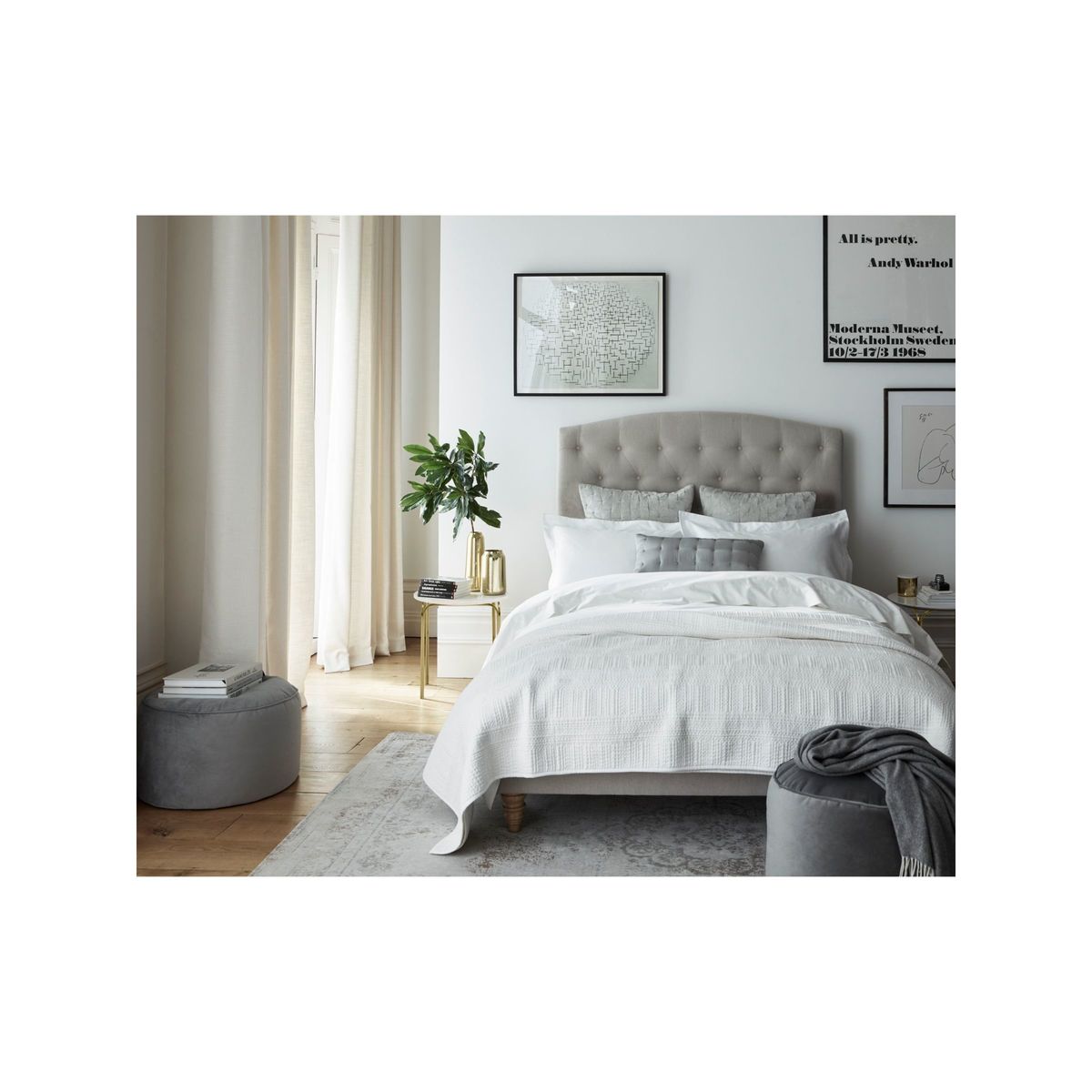 John Lewis & Partners Rouen 2 Drawer Storage Upholstered Bed Frame, King Size – image 8