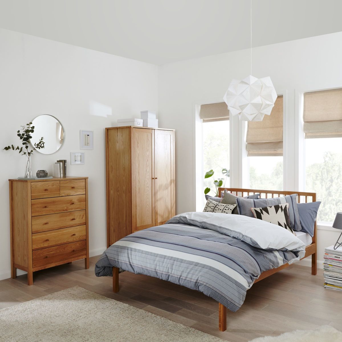 John Lewis & Partners Morgan Bed Frame, Small Double, Oak – image 6
