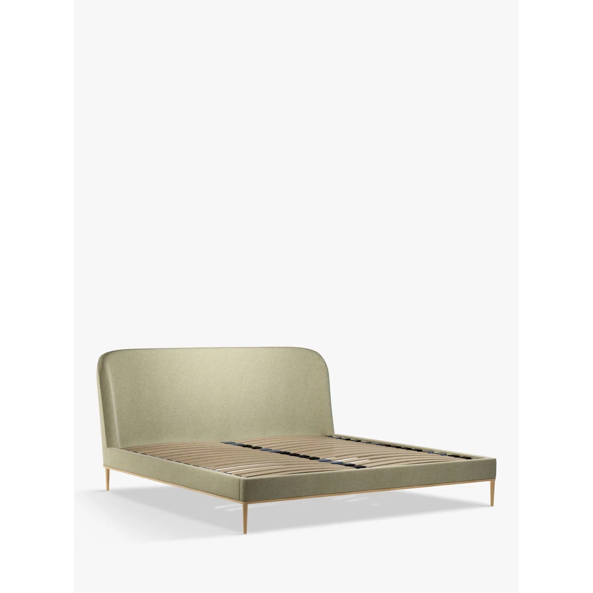 John Lewis & Partners Show-Wood Upholstered Bed Frame, Super King Size – image 1