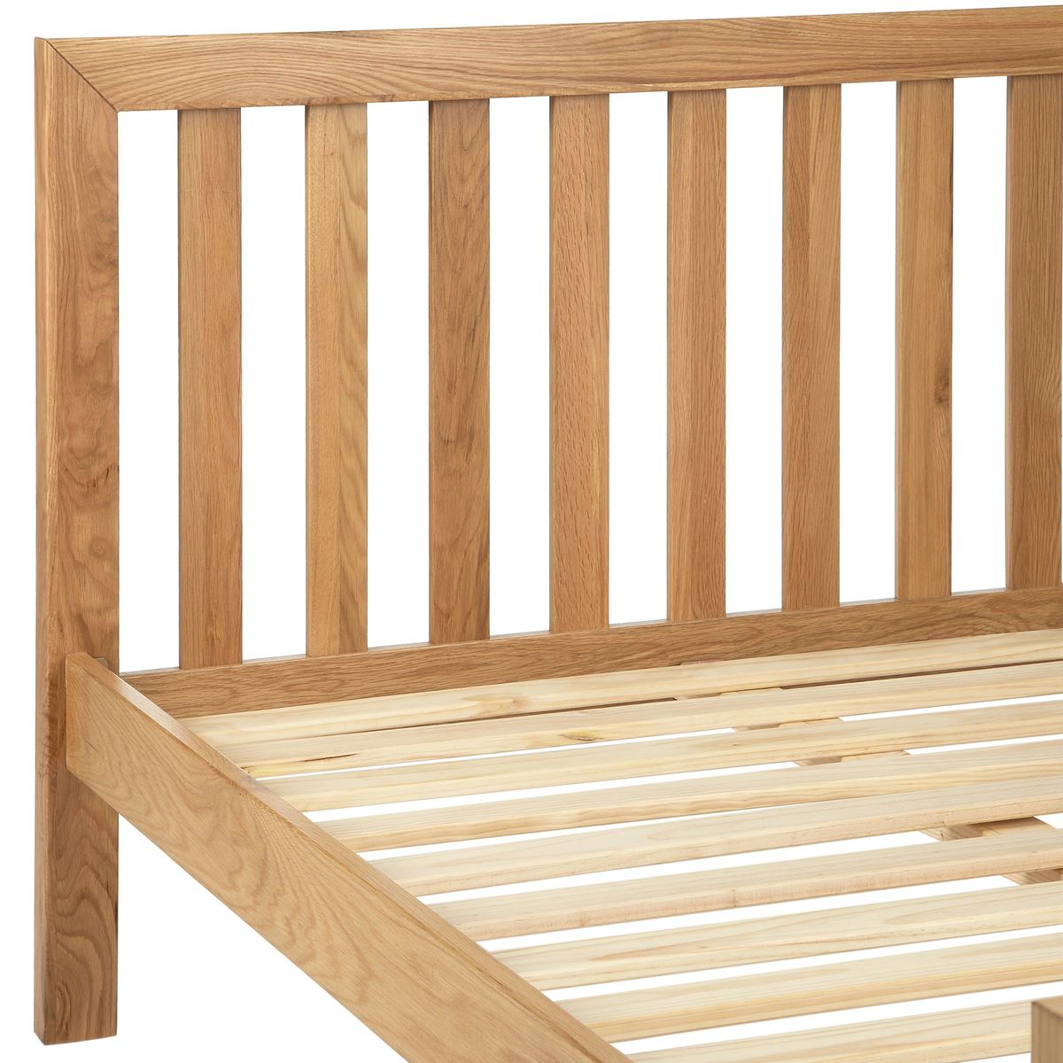 John Lewis & Partners Cooper Bed Frame, Double, Oak – image 3
