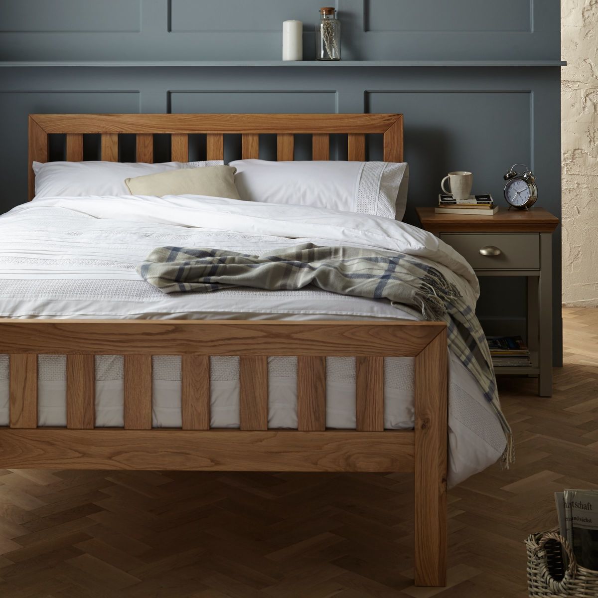 John Lewis & Partners Cooper Bed Frame, Double, Oak – image 4