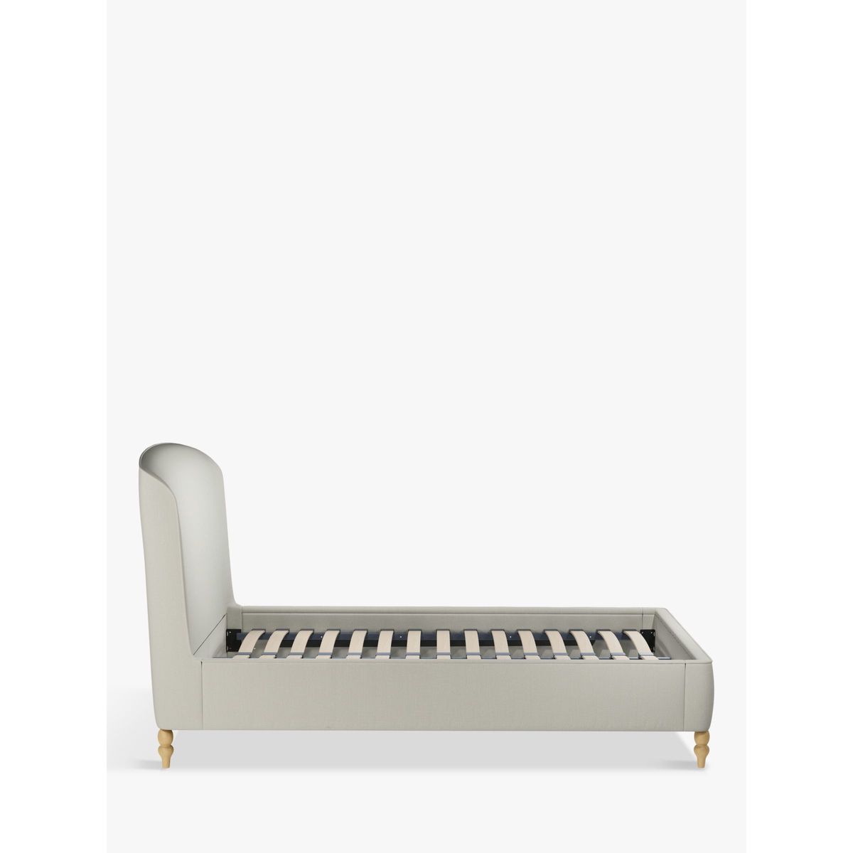 Croft Collection Skye Upholstered Bed Frame, Double, Shawford Grey – image 3