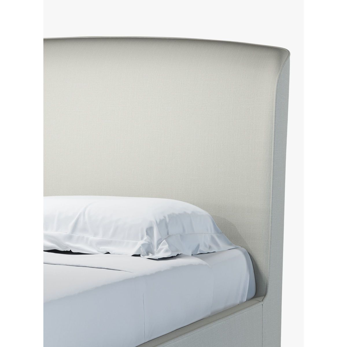 Croft Collection Skye Upholstered Bed Frame, Double, Shawford Grey – image 5