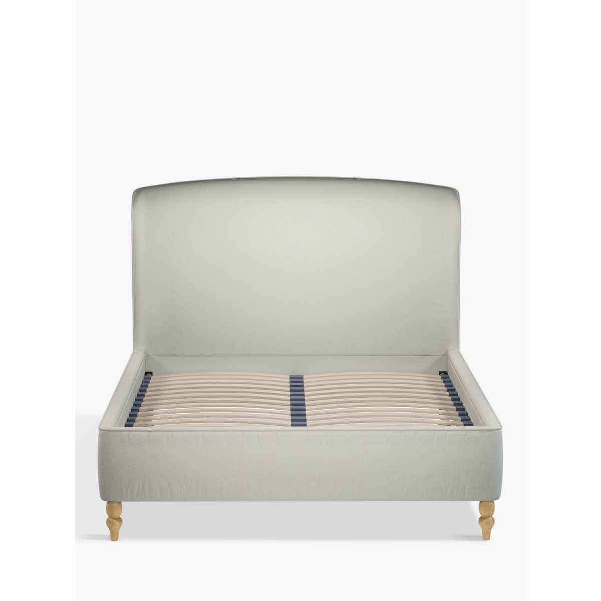 Croft Collection Skye Upholstered Bed Frame, Double, Shawford Grey – image 2