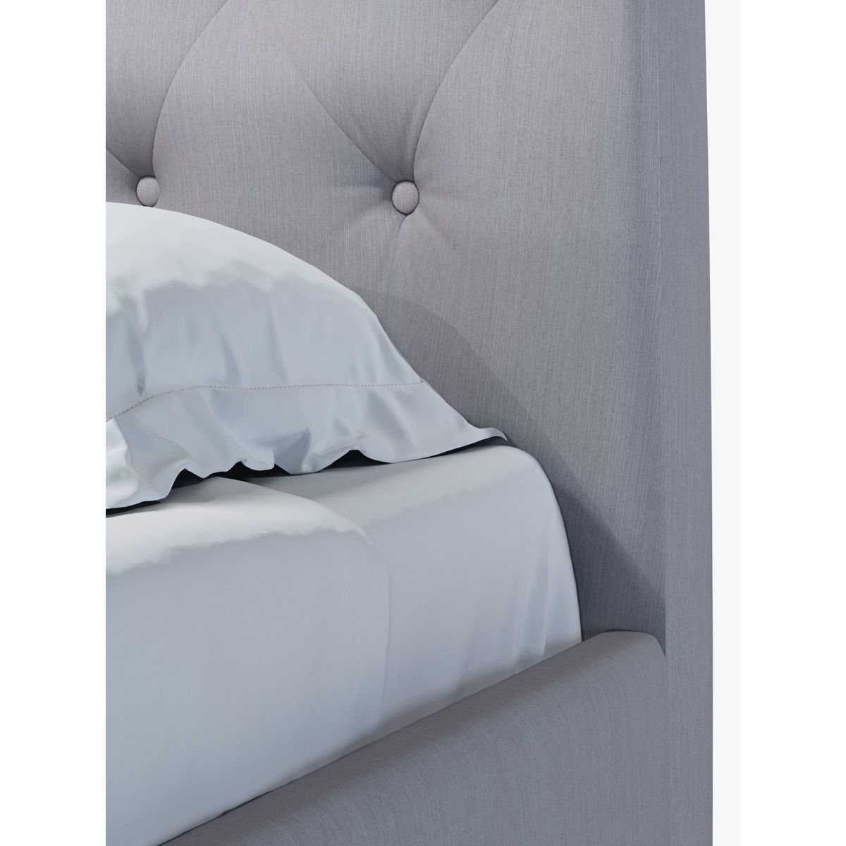 John Lewis & Partners Rouen Upholstered Bed Frame, Double – image 5