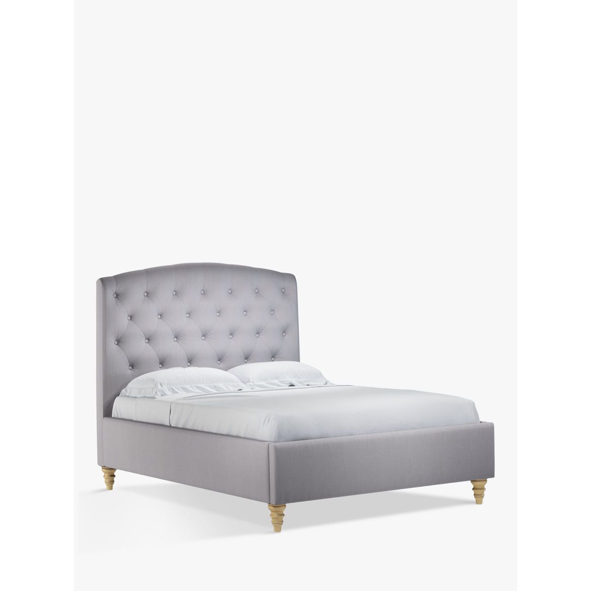John Lewis & Partners Rouen Upholstered Bed Frame, Double – image 1
