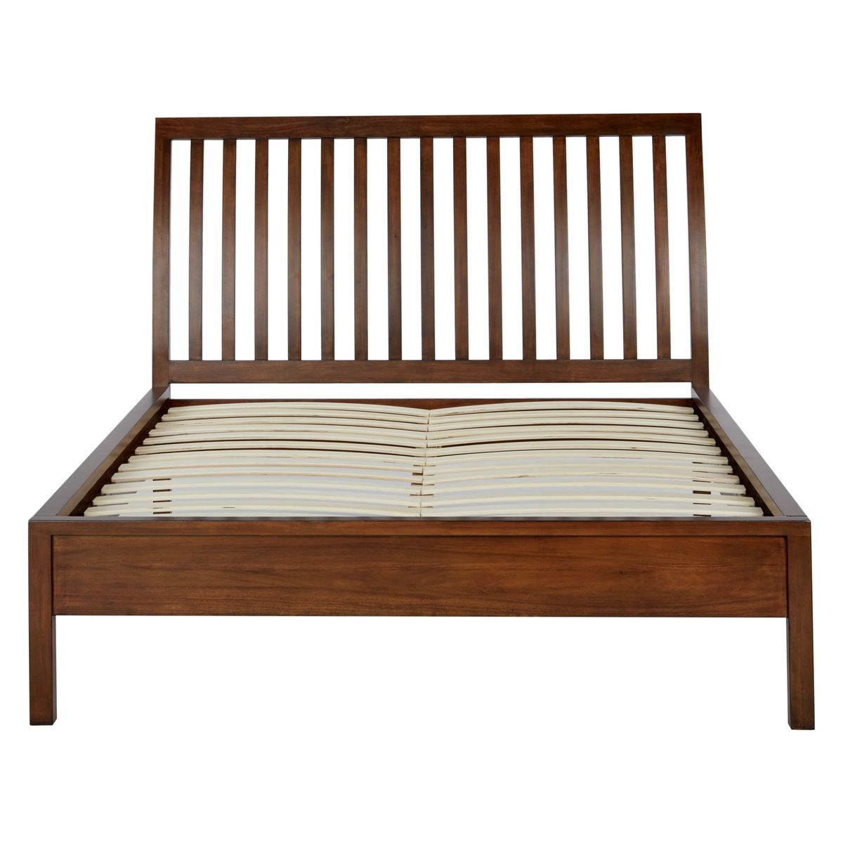John Lewis & Partners Medan Bed Frame, King Size, Dark Wood – image 3