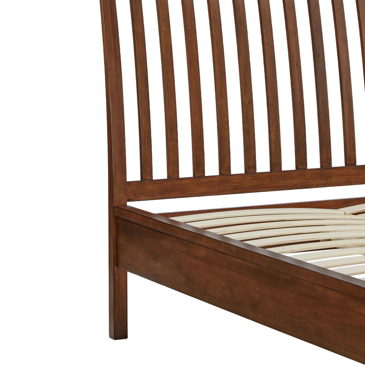 John Lewis & Partners Medan Bed Frame, King Size, Dark Wood – image 5