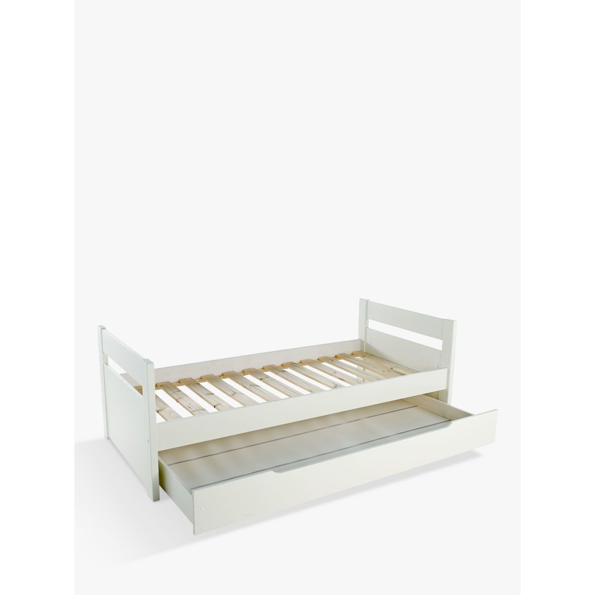 Stompa Originals Guest Bed Frame and Trundle, Extra Long Single, White – image 4
