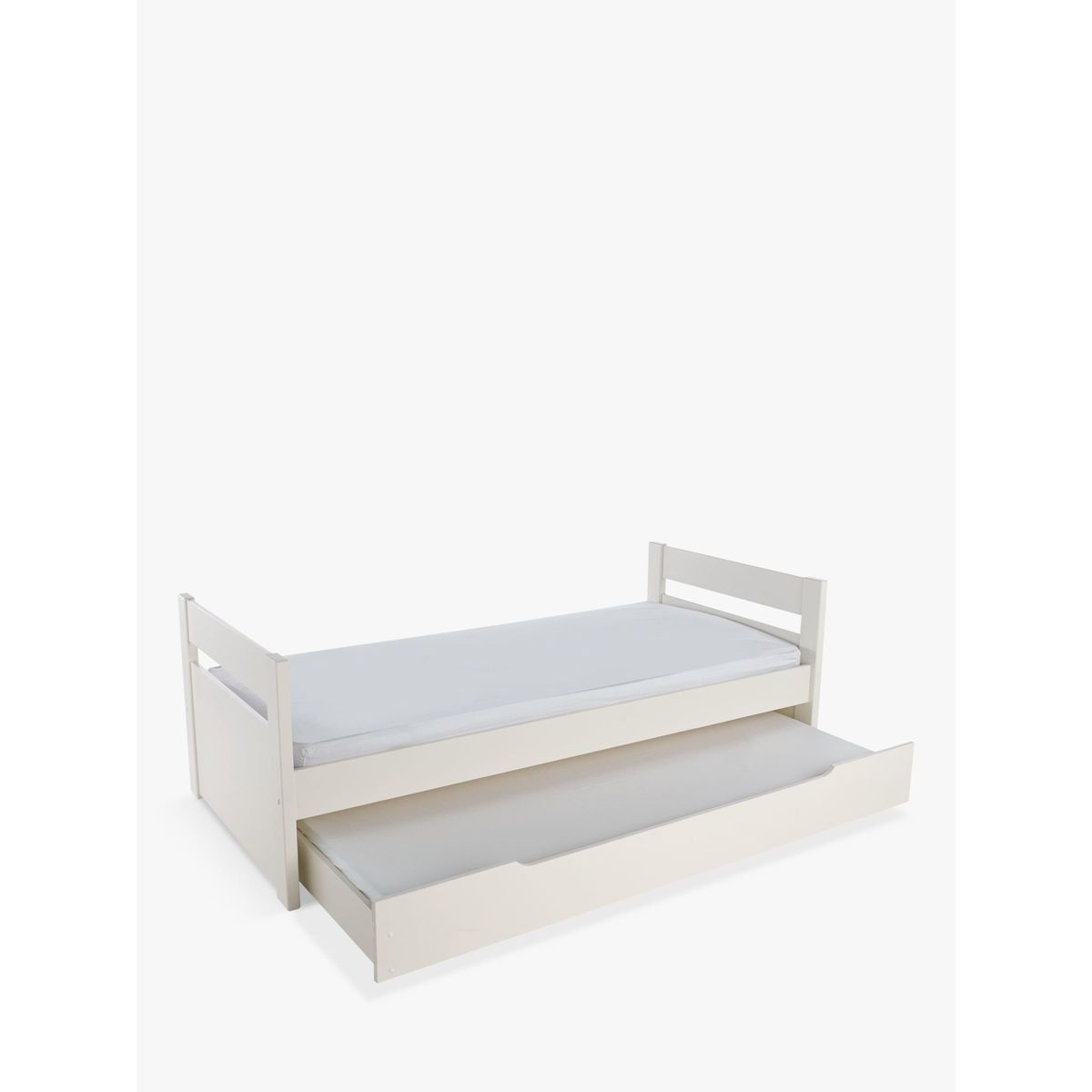 Stompa Originals Guest Bed Frame and Trundle, Extra Long Single, White – image 6