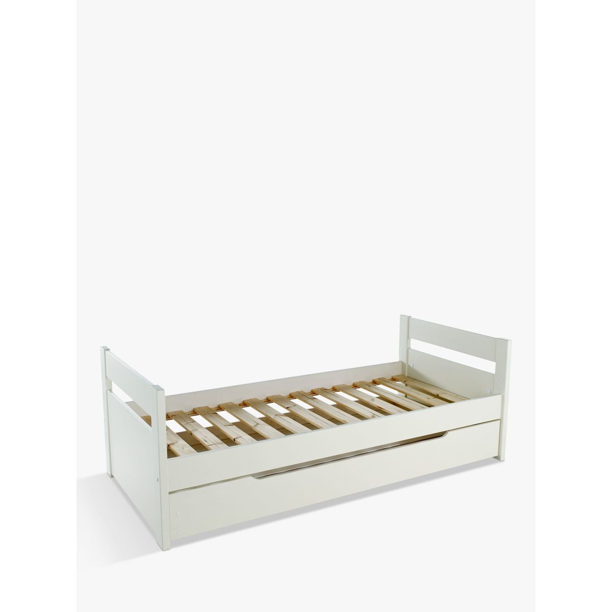 Stompa Originals Guest Bed Frame and Trundle, Extra Long Single, White – image 7