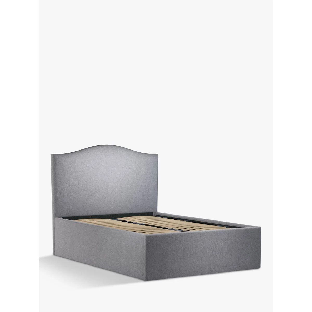 John Lewis & Partners Charlotte Ottoman Storage Upholstered Bed Frame, Double – image 1