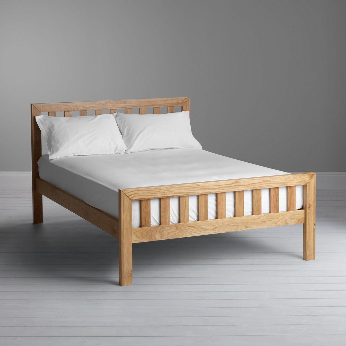 John Lewis & Partners Cooper Bed Frame, King Size, Oak – image 2