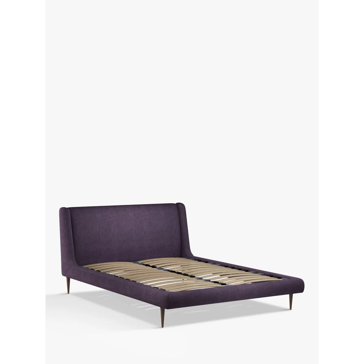John Lewis & Partners Mid-Century Sweep Upholstered Bed Frame, King Size – image 1