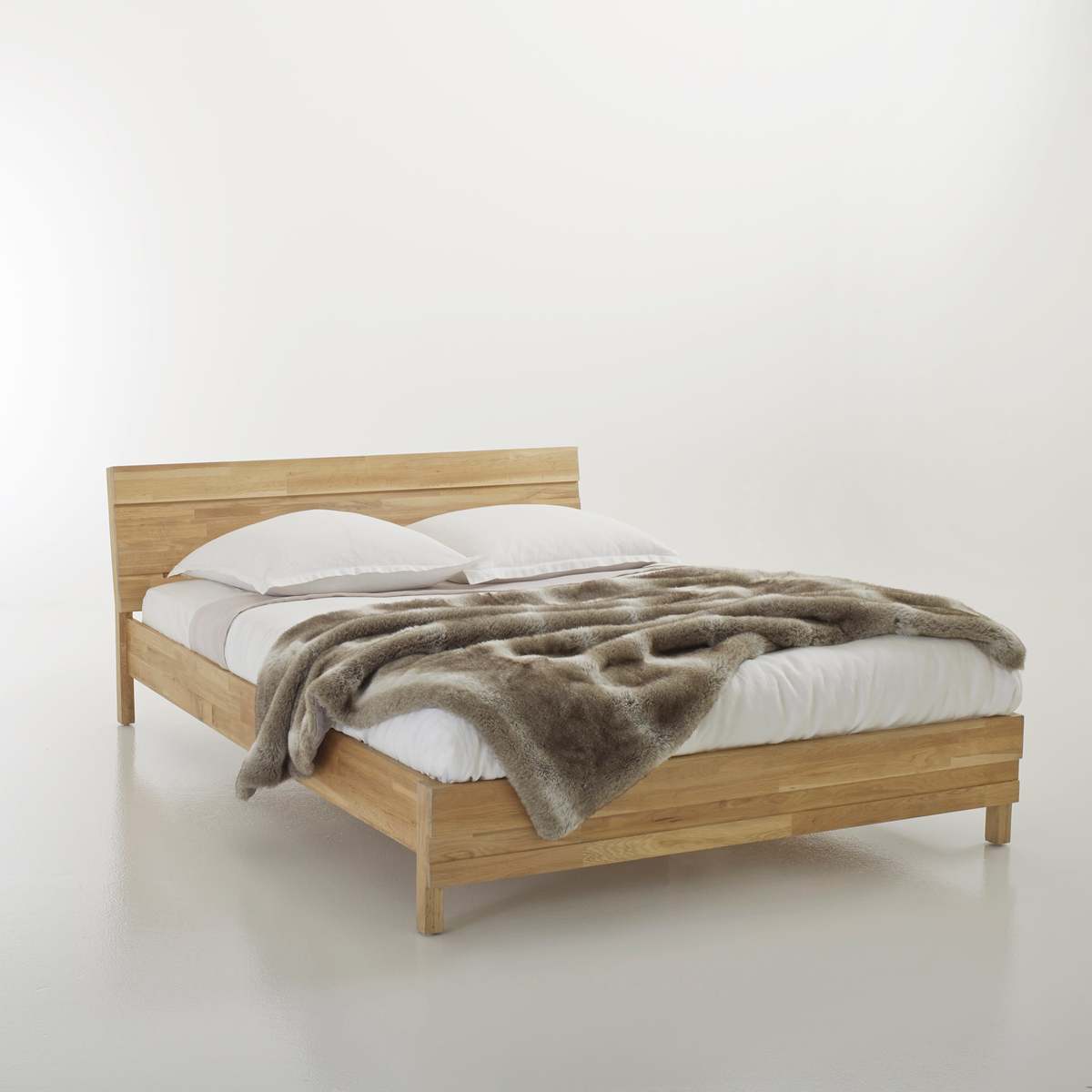 Ariles Solid Oak Bed without Base – image 1