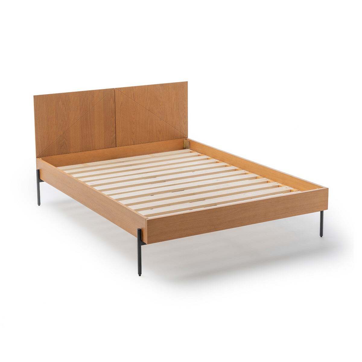 Lodge Oak Vintage Style Bed – image 3