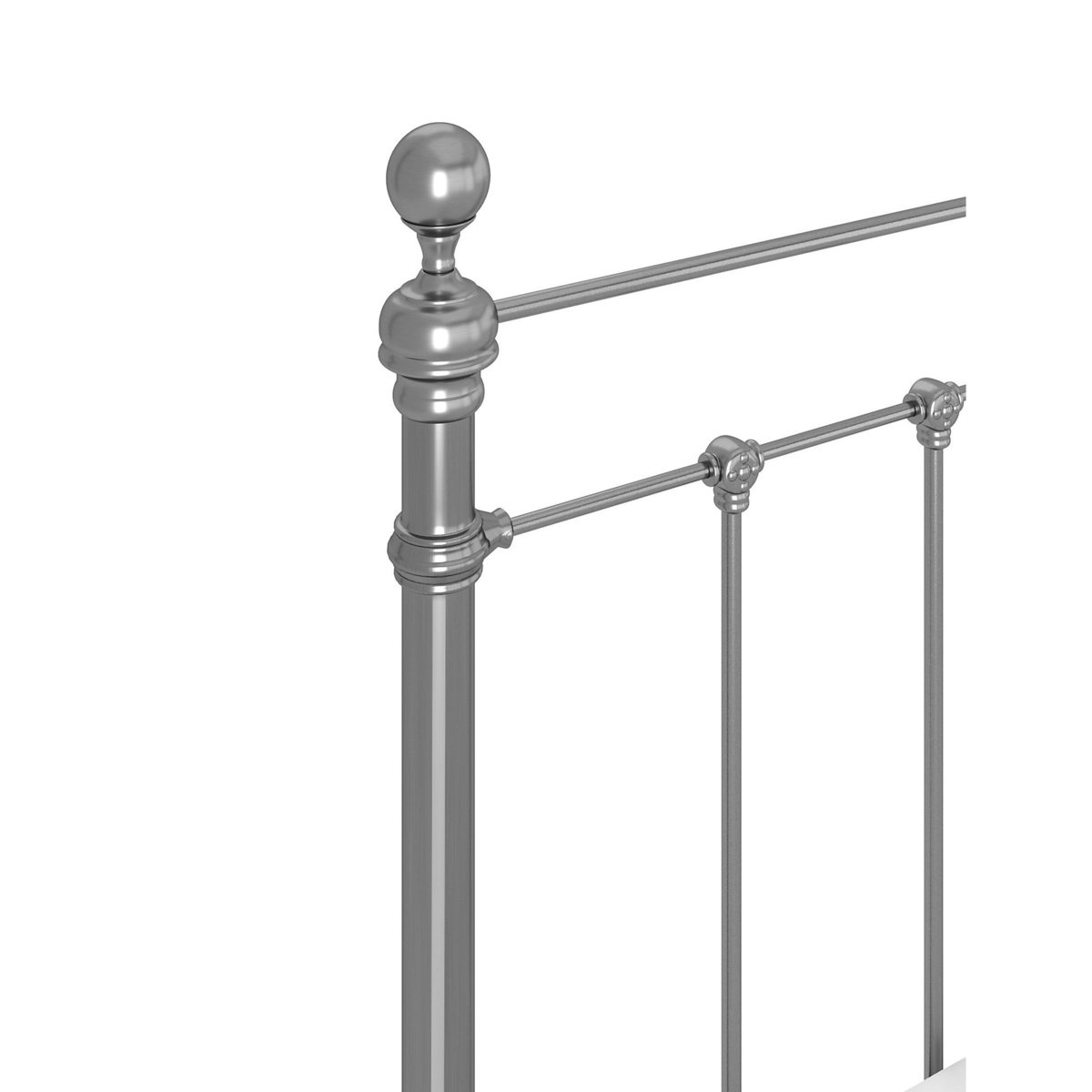 Castello Pewter Bed Stead – image 2