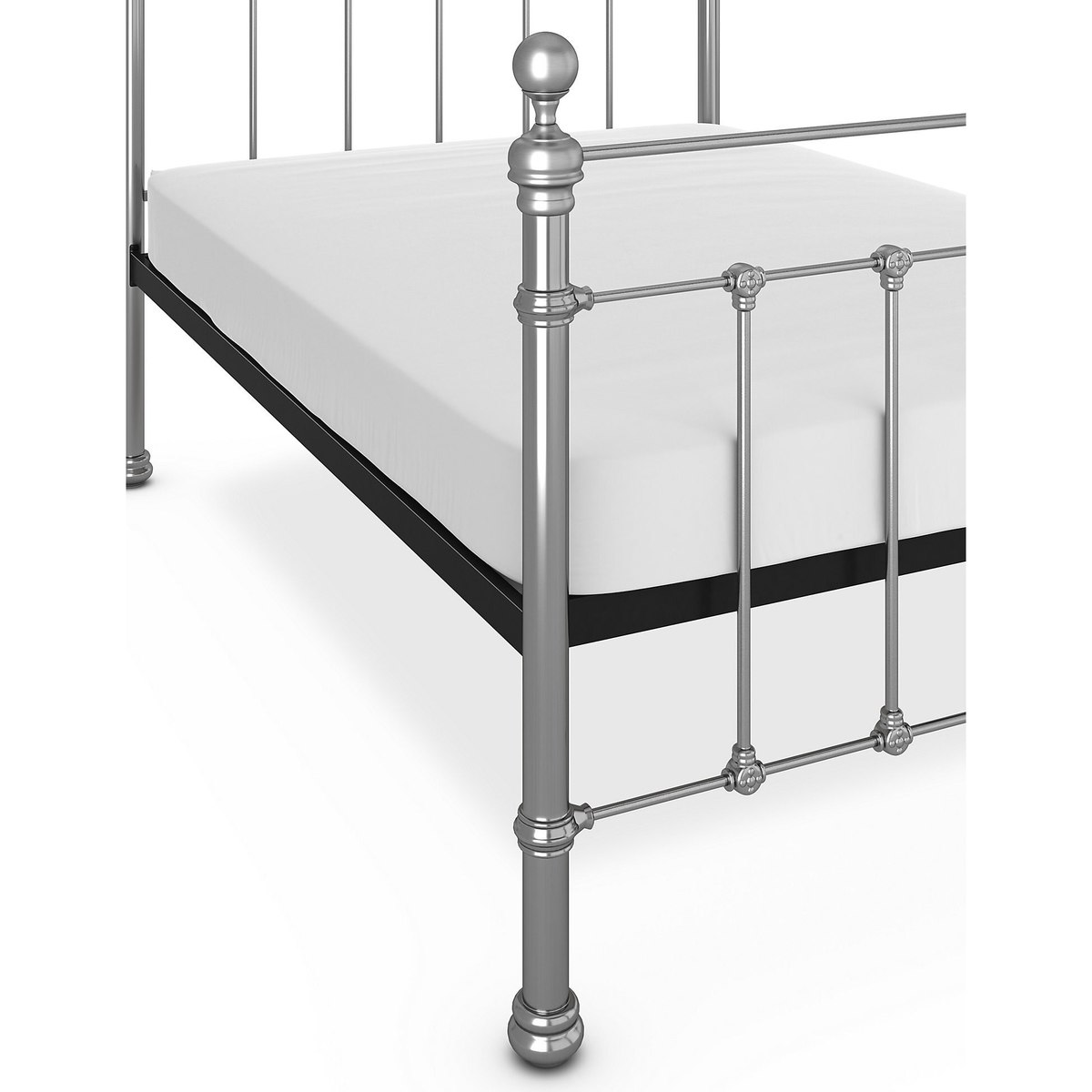 Castello Pewter Bed Stead – image 7