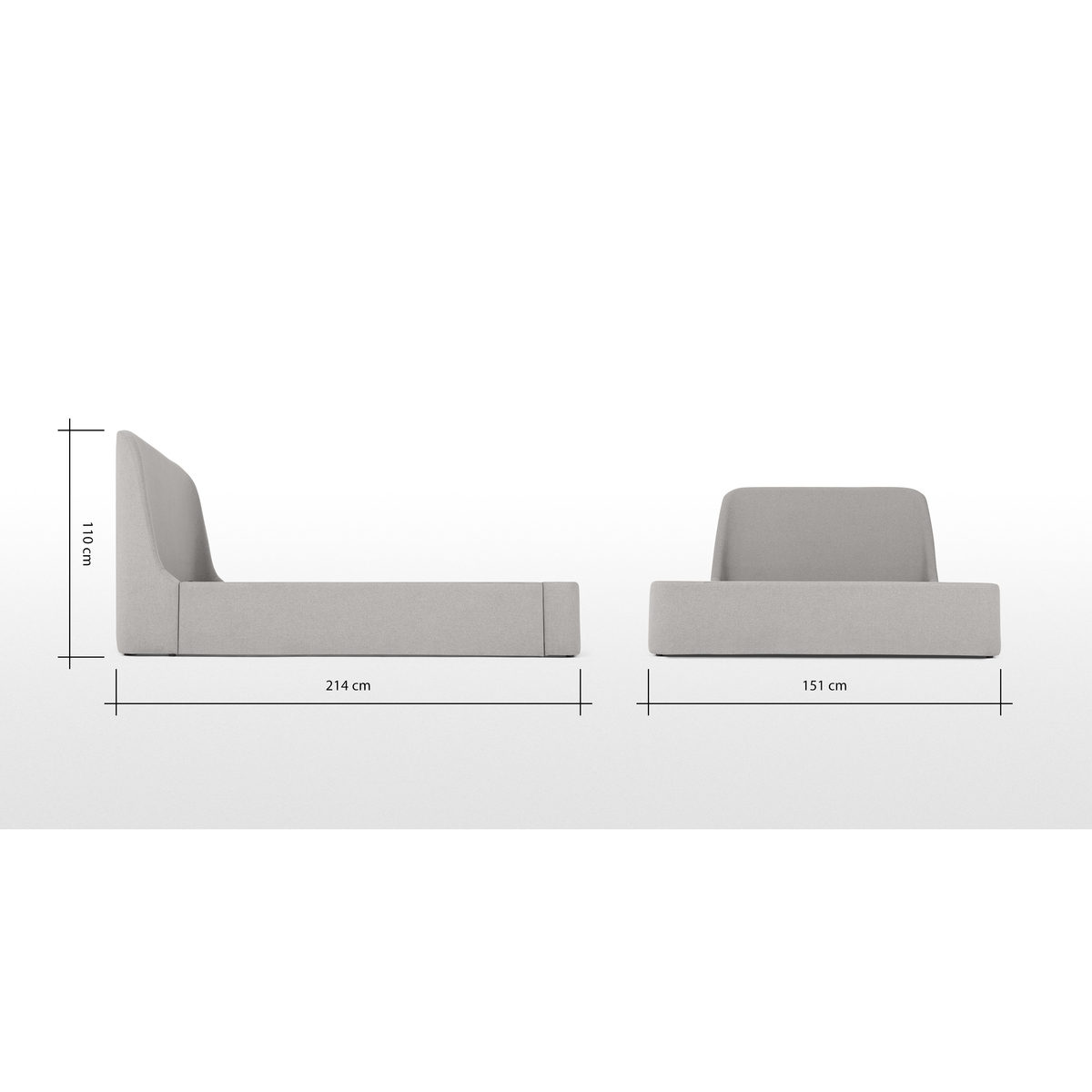 Hayllar Double Ottoman Storage Bed, Cool Grey – image 8