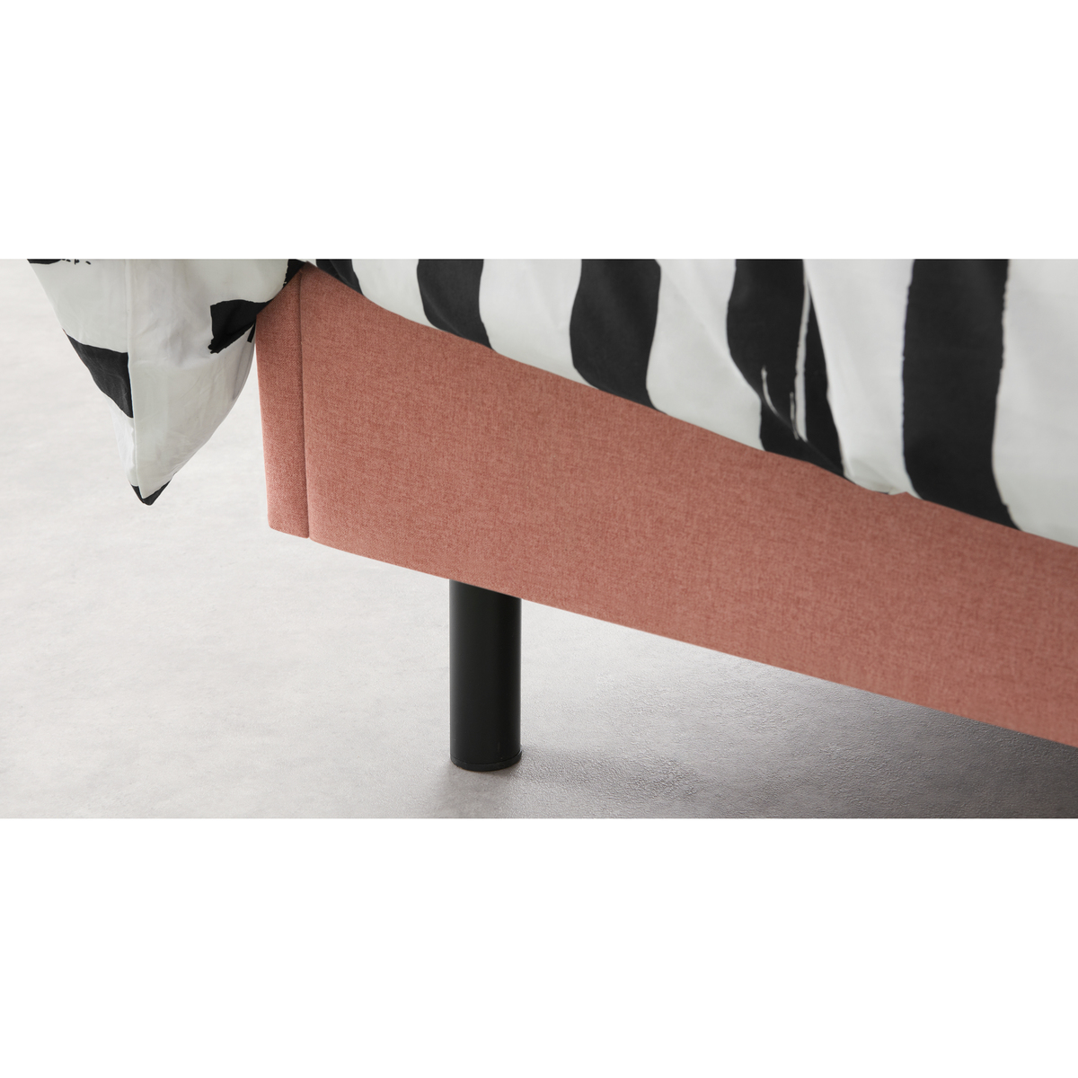 MADE Essentials Besley Single Bed, Dusk Pink – image 4