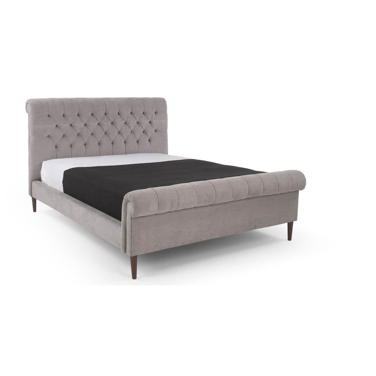Orkney Super Kingsize Bed, Owl Grey – image 2