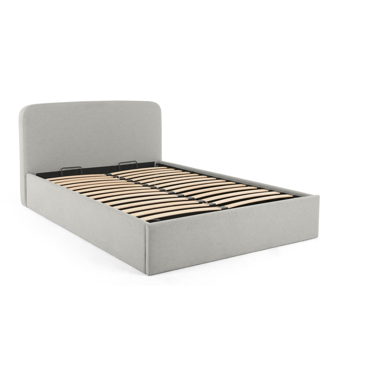 MADE Essentials Besley Double Ottoman Storage Bed, Hail Grey – image 3