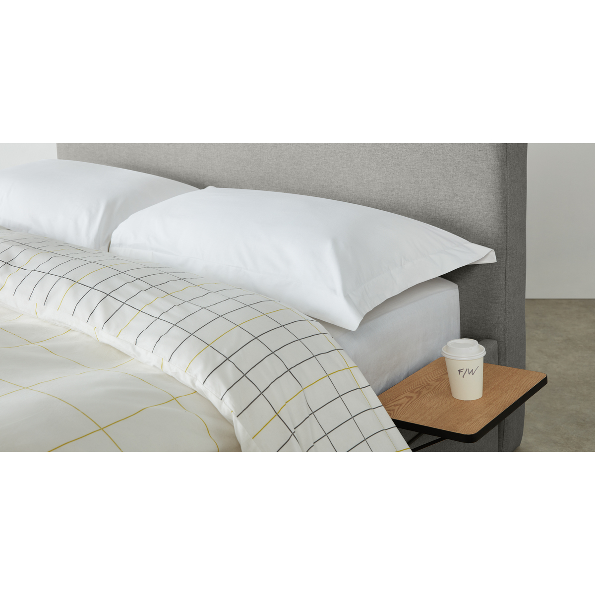 MADE Essentials Besley Double Ottoman Storage Bed, Hail Grey – image 5