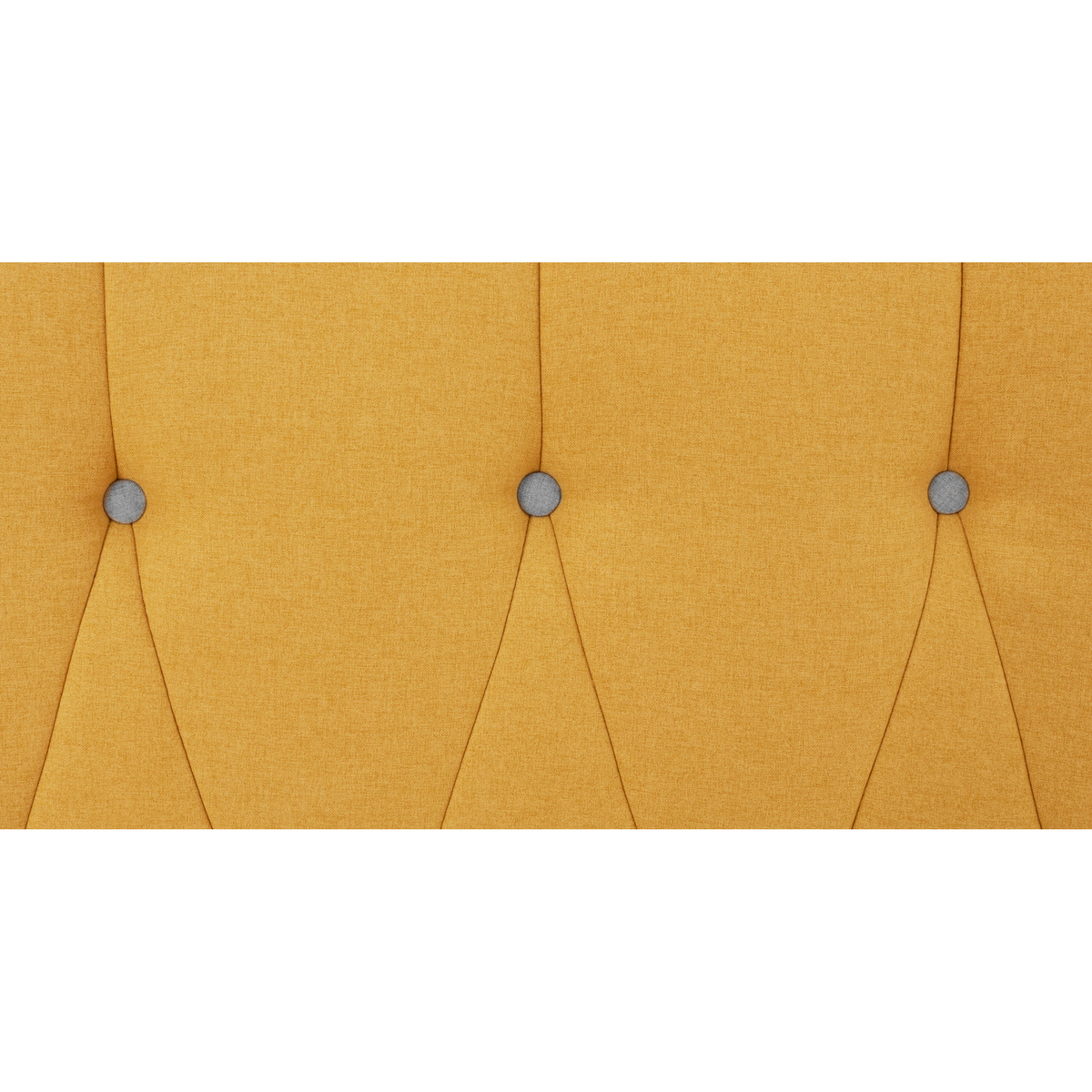 Charley Double Bed, Yolk Yellow & Oak Stain Legs – image 7