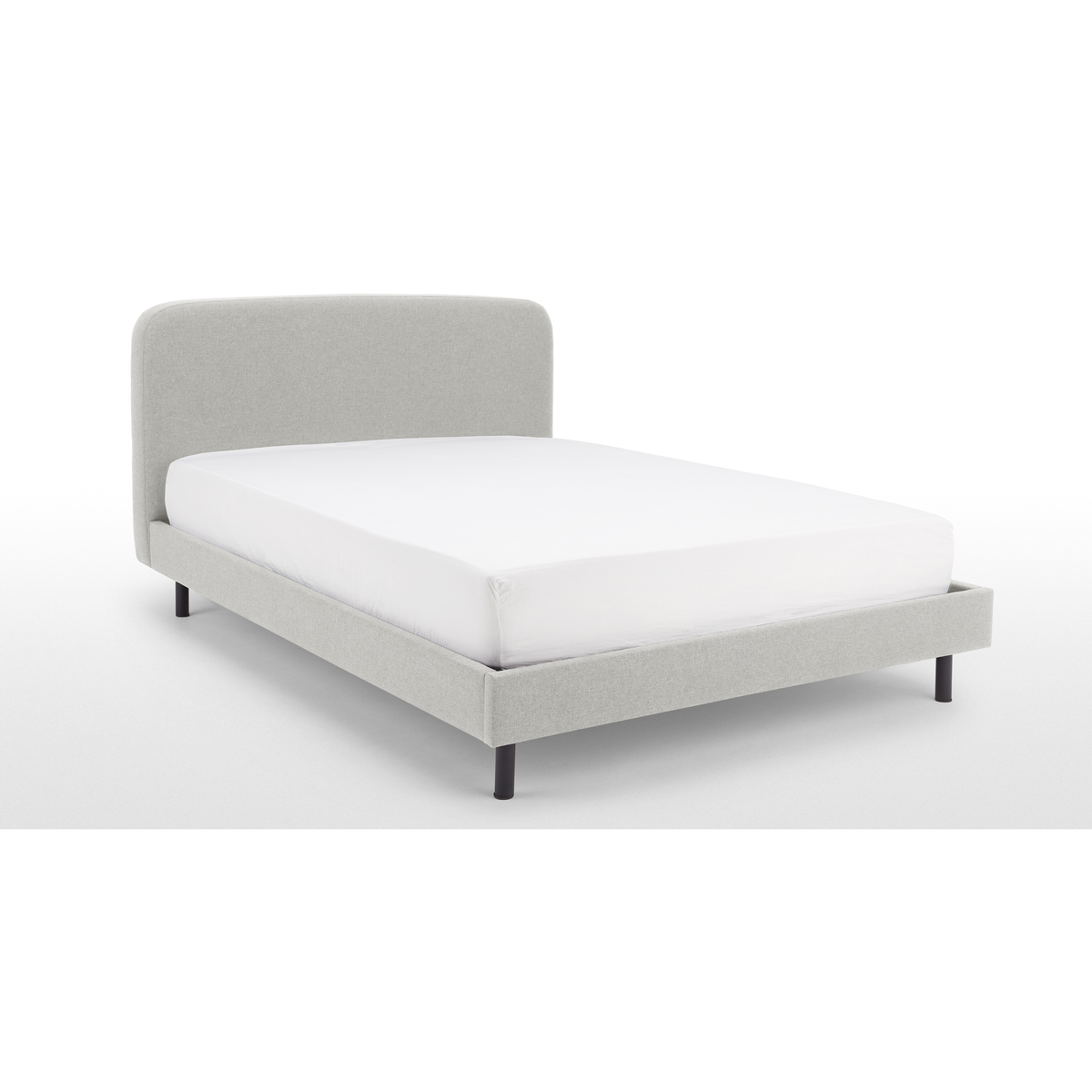 MADE Essentials Besley Double Bed, Hail Grey – image 5