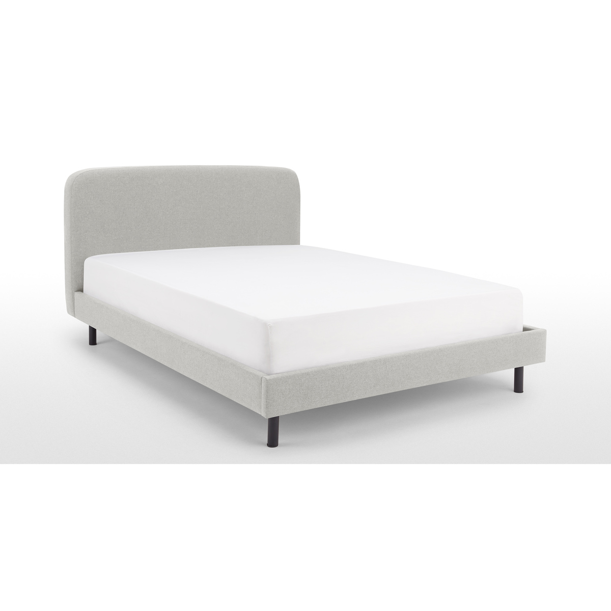 MADE Essentials Besley Small Double Bed, Hail Grey – image 5