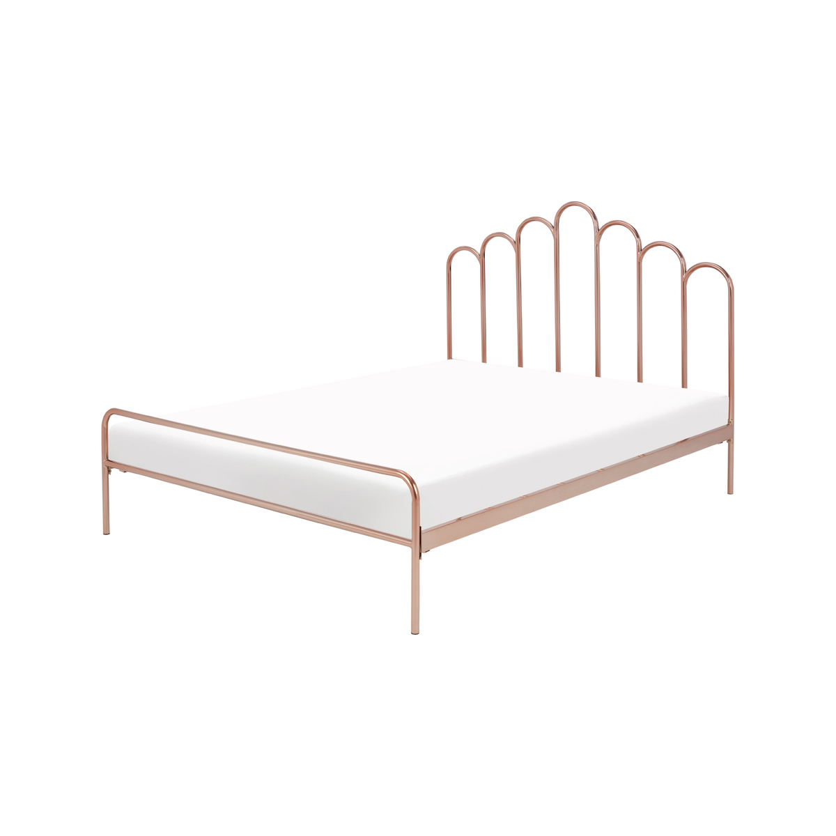 Kiruna Double Bed, Copper – image 1