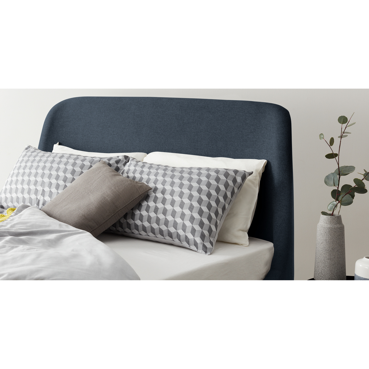Hayllar King Size Bed, Aegean Blue – image 4