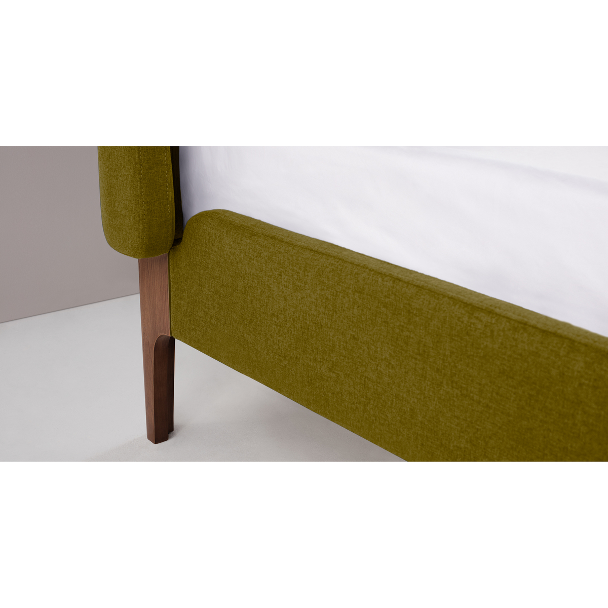 Roscoe King Size bed, Olive Green – image 4