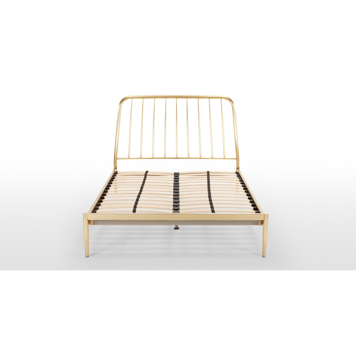 Alana Kingsize Bed, Brushed Brass – image 5