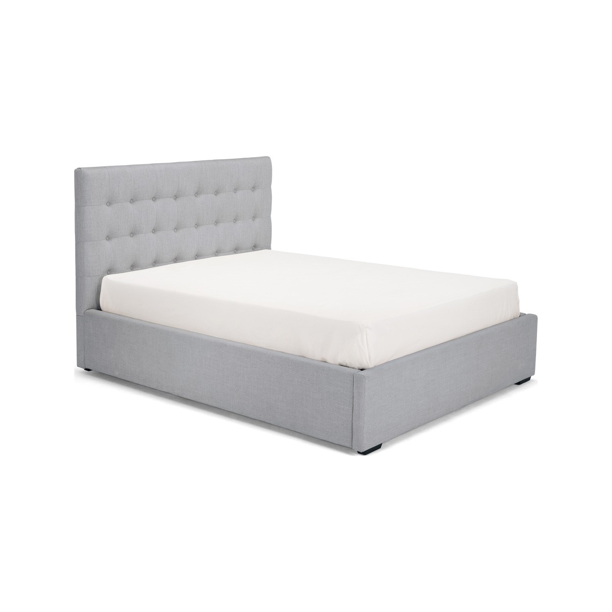 Finlay Super Kingsize Bed With Storage, Persian Grey – image 1
