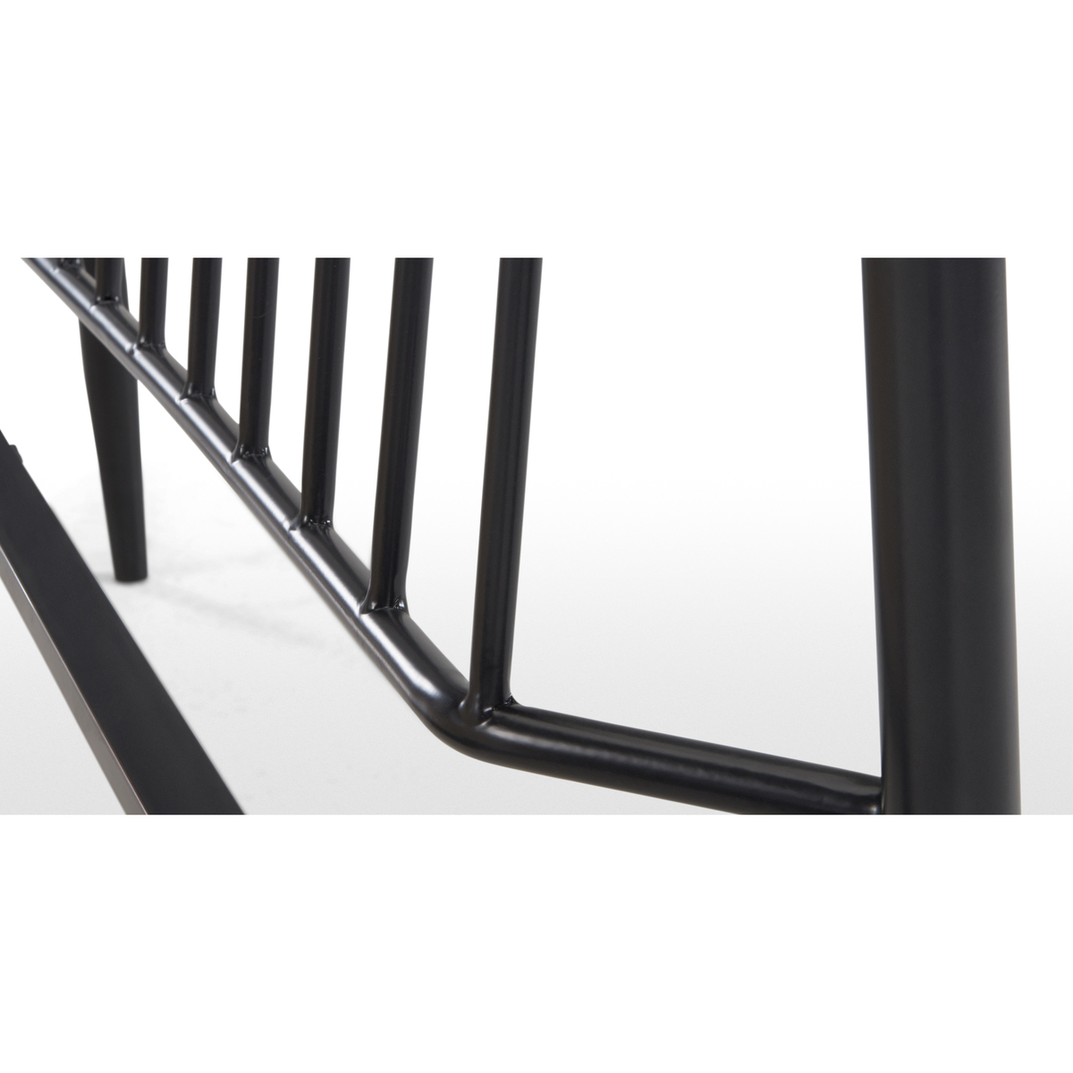Made Essentials Penn Super Kingsize bed, Black – image 7