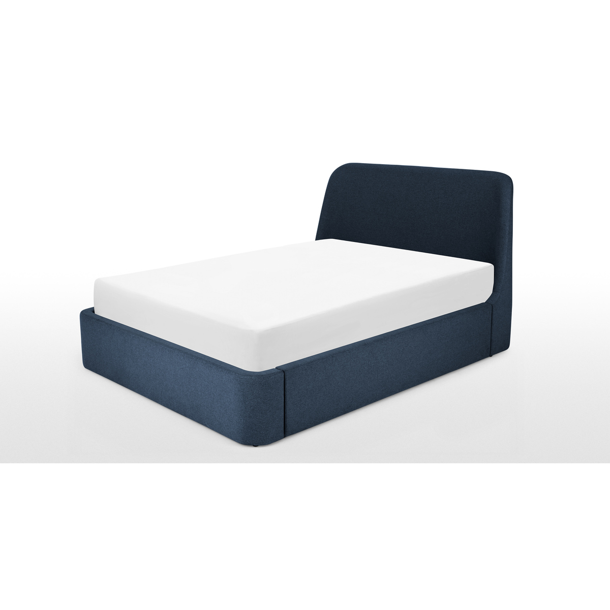 Hayllar King Size Bed with Ottoman Storage, Aegean Blue – image 6