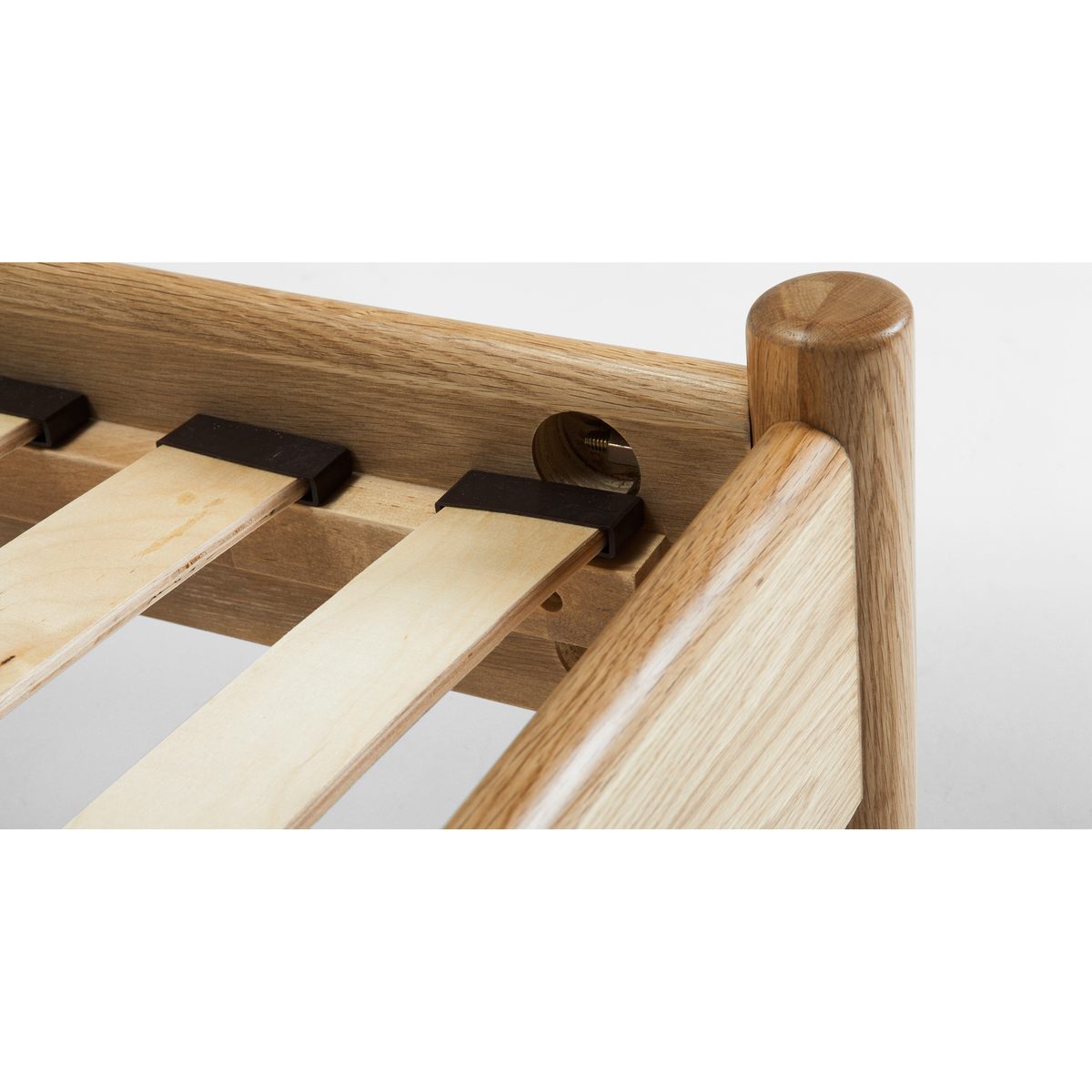 Willow Double Bed, Oak – image 6