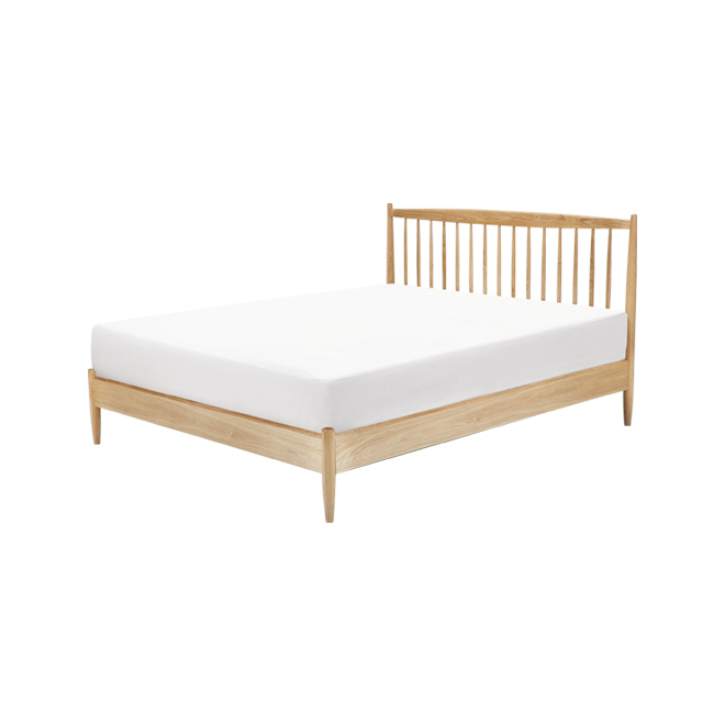 Willow Double Bed, Oak – image 1