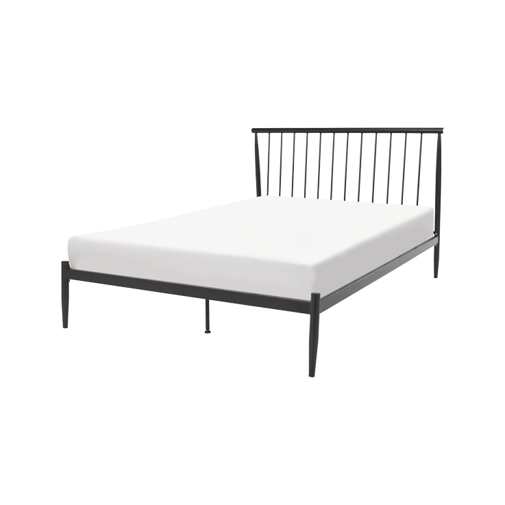 MADE Essentials Penn Kingsize Bed, Black – image 1