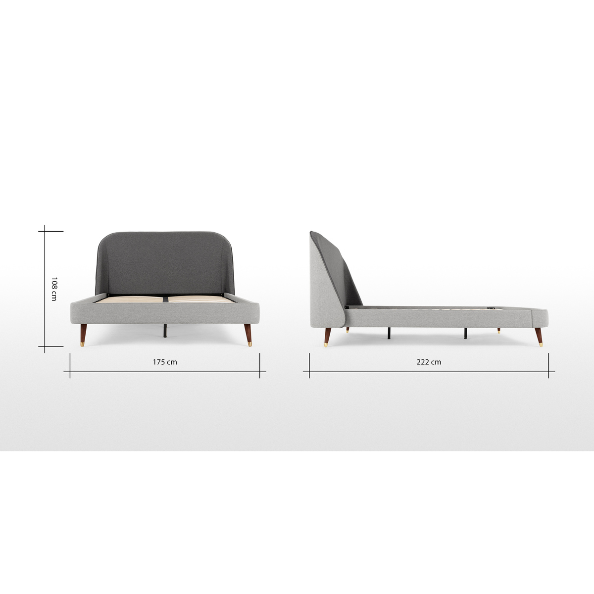 Marion King Size Bed, Feather & Coventry Grey – image 8