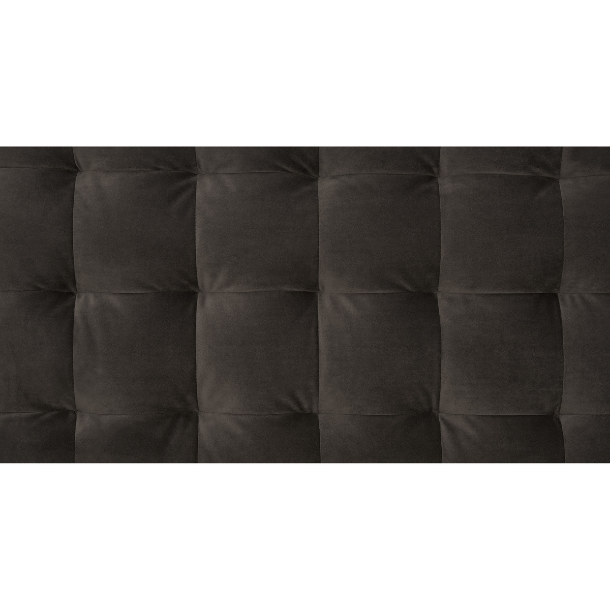 Lavelle King Size Bed, Otter Velvet & Walnut Stain Legs – image 6